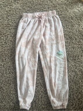 Star Wars Kids Pink Tie-Dye Baby Yoda Joggers